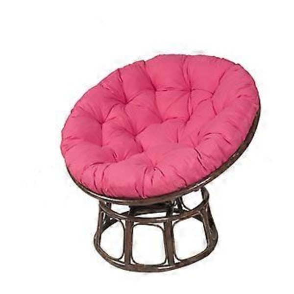 Golvkuddar Runda Stolsdynor, Sittdynor för Utomhusbruk Rose Red 60*60cm
