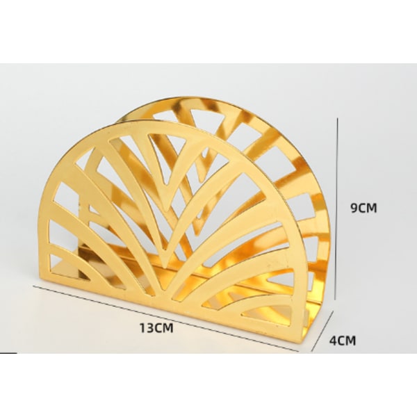 13*4*9cm, (V-muotoinen aallotettu kukka-titaanikulta) 1 pakkaus tis