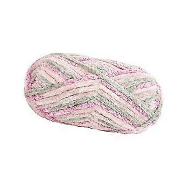 Tykt Garn Håndstrikket Garn Jumbo Rørformet Garn Vekt Garn Supertykt Gigantisk Ullgarn for Hatter Skjerf Teppelaging Genser Håndverk Lys Rosa Light Pink