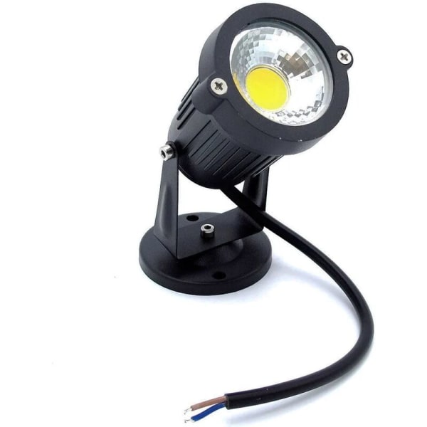 1 stk Cob LED-spotlight 5W 220V Justerbar Hage Spot Lights Utendørs