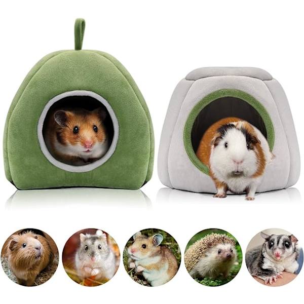 Marsvinsbädd 2-pack - Tvättsbart Marsvinsburtillbehör Liten