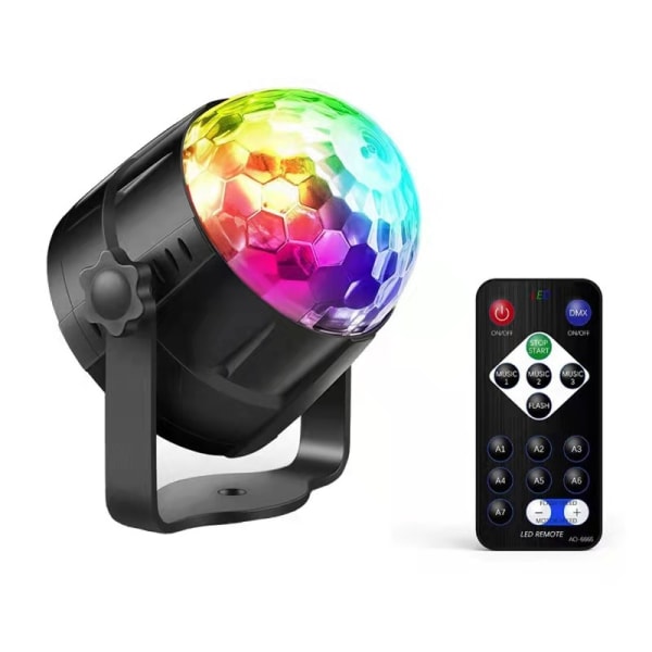 Disco Ball Light - Festlys Lydaktiveret Opbevaringslys med