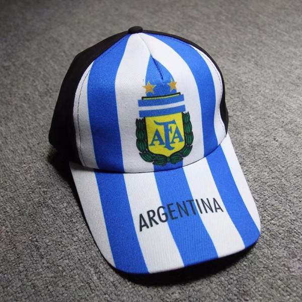 2022 Qatar World Cup Hat - Argentina Fans Sunshade Baseball Duck
