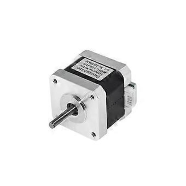 Nema17 Stepper Motor 17HS4401 Nema 17 42BYGH 1.5A 40mm 4-johtoinen, sopii 3D-tulostimeen CNC-jyrsinkoneeseen Laser-kaivertajaan Musta