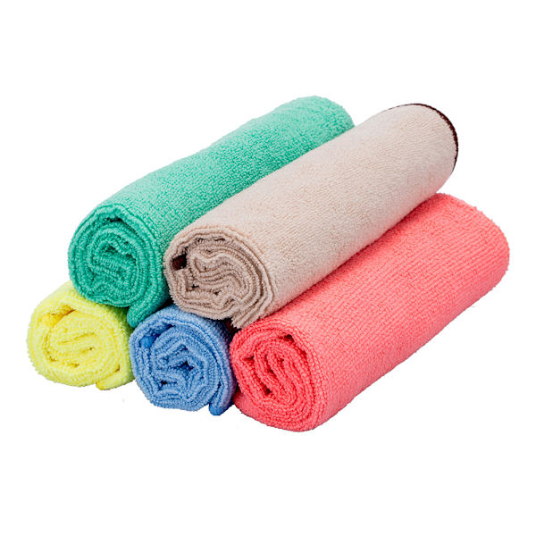 5 Premium Mikrofiber Køkkenhåndklæder - Honeycomb Stof - 40 x 40