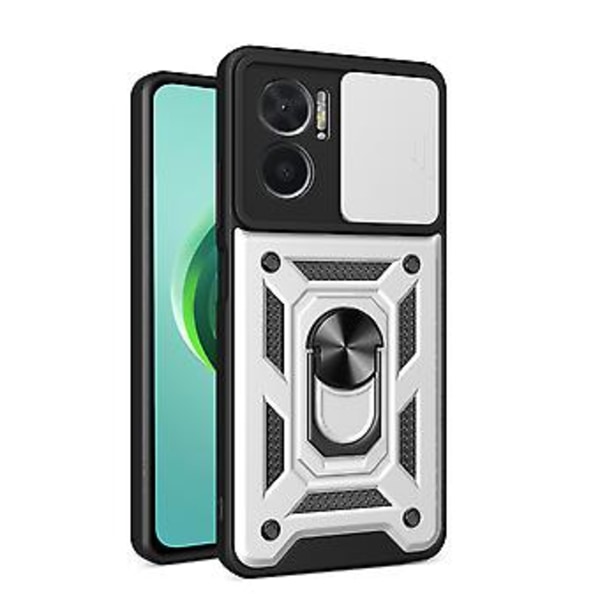 TPU + PC -puhelinkotelo Xiaomi Redmi 10 5G:lle Silver