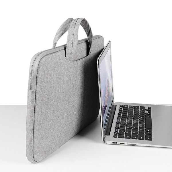 Pu-läder laptopväska, vattentätt case för bärbar dator
