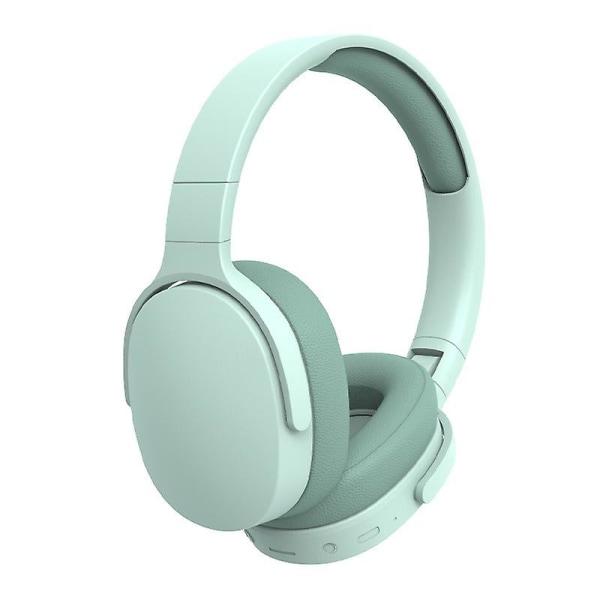 P2961 Bluetooth -kuulokkeet online-oppimiseen lasten musiikin ja urheilun melua vaimentavat kuulokkeet. Ruohonvihreä.