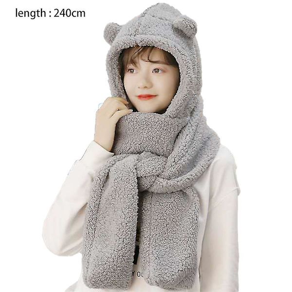 Jenter Vinter Varm Tegneserie Plysj Lue For Jenter.. 2