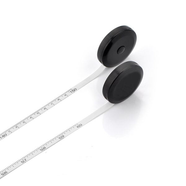 Myk tapemål, sammenleggbart sysett 5 stk fleksibelt tapemål med 1,5 meter/60 tommer