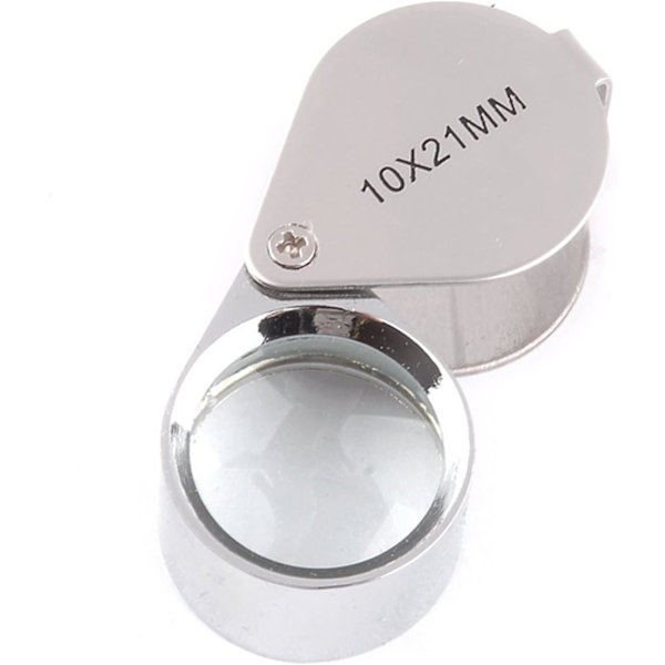 1PC 10x 21mm Urmakare/Juvelerare Förstoringsglas Förstoring