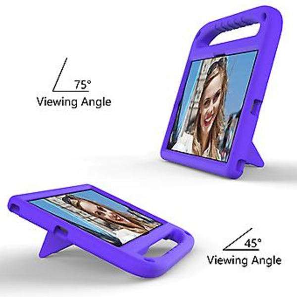 Kontrastfärgat skal för Samsung Galaxy Tab A7 Röd Blue
