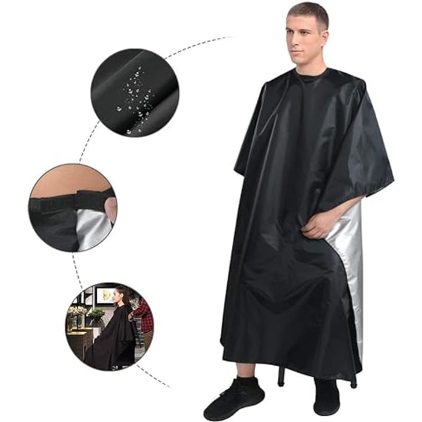 Frisörkappa, frisörkappa i full längd, professionell