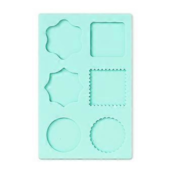Vokssegl Stempel Silikoneform til Fremstilling af Voksstempel Chokolade Resin Håndværk, Vokssegl Stempel Silikoneform til Resin Støbning klar vandblå