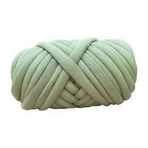 1000G Paksu Lankajätti Putkimainen Lanka DIY Painolanka Käsineulonta Virkkaus Käsivarsi Neulonta Paksu Lanka Hattuihin Koreihin Lemmikkisänkyyn Kudonta Huivi Vihreä Green