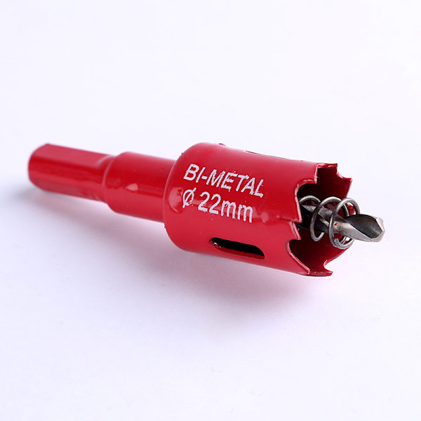 23mm Bi-Metall Hullsag, Ekstra Holdbar for Tre, Aluminium, Jern og Plast