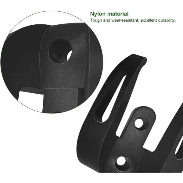 2 stk. Nylon Scooter Front Hook, Dobbelt Krog Design, Elektrisk Scooter