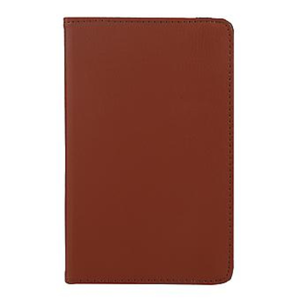 För Lenovo Tab M8 Läderfodral med Litchi-textur, himmelsblå Brown
