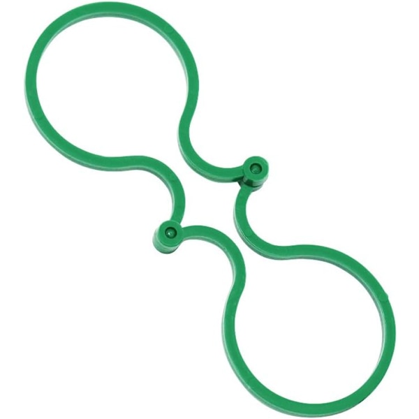 200 stk. Haveclips til planter, Plantesupportclips, Twisty Planteringe til C
