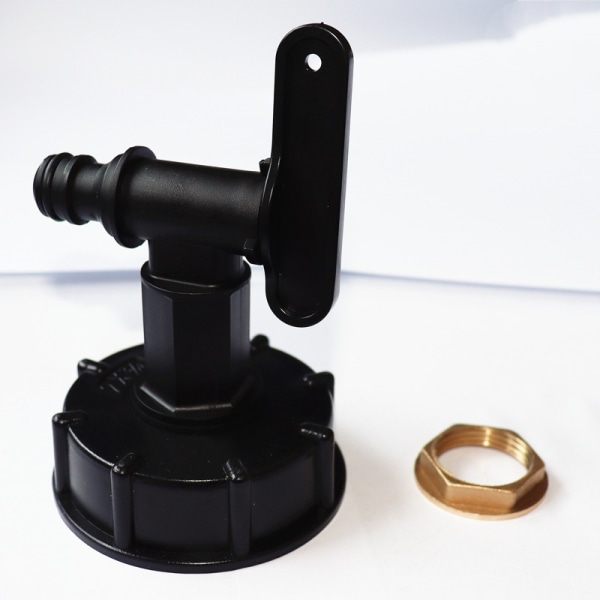 1/2\" 3/4\" 1\" Hunntråd IBC Tank Adapter S60 Vannkrann Tilkobling