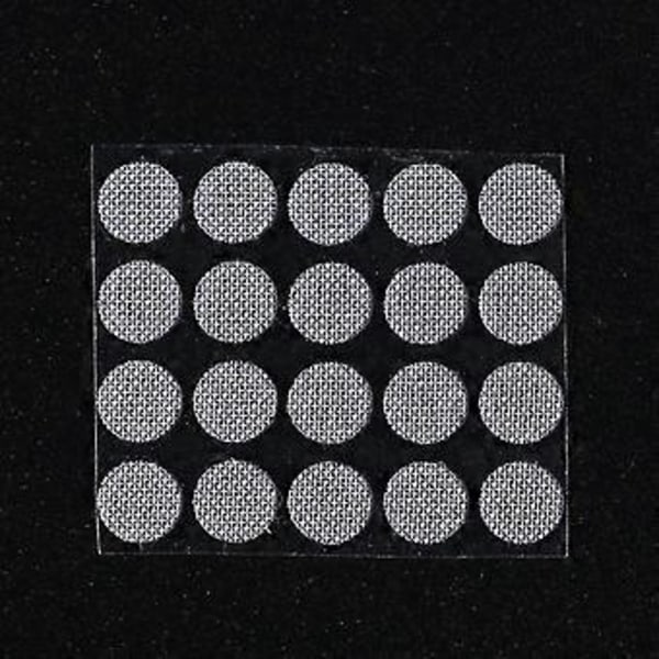 Hörlurar Fodral Stål Mesh Anti-Damm Dammtät Öronkudde Öronmuff Skydd Snabb och Enkel Installation Netbar Internet för Headp 4mm 4mm