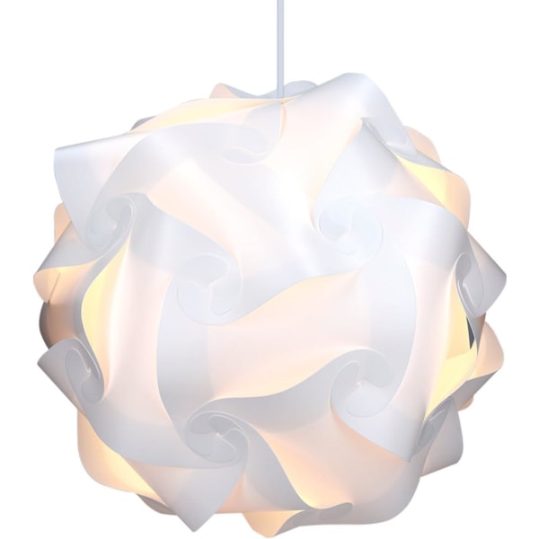 Lampskärm 30 st taklampa nattlampa vit ljus - Diameter ca 40 cm