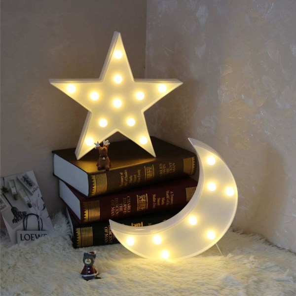 Varmvit LED-lampa - Vardagsrum, Sovrumsbord & Vägg Jul