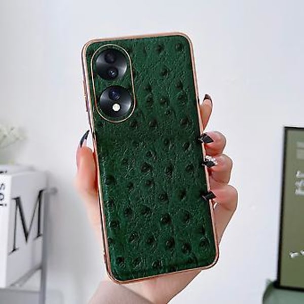 Nahkainen pinnoitettu puhelinkotelo Honor 70:lle