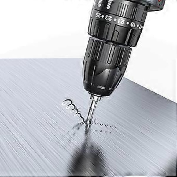Snabbstål Stegborr 1/4\" Hex Skaft för Metall Trä Plast Professionell Multi Steg Konborr med Beläggning 4 to 32mm