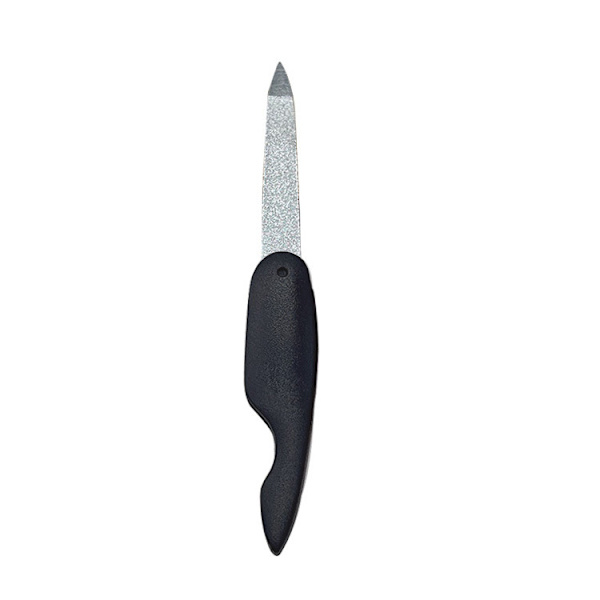 Svart - Ficknagelfil - Safirnagelfil - 7,5cm/13,5cm - 3