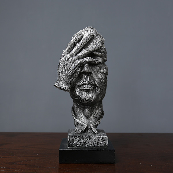 1 stk. Statue, Moderne Harpiks Skulptur Dekorativ Kunst Statue Kreativ