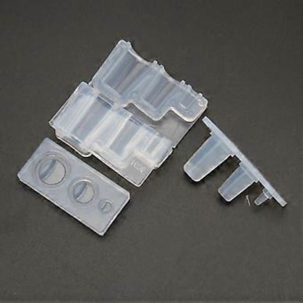 DIY Krystall Epoxy Form Øredobber Halskjede Smykker Form Hengende Anheng Dekor Drikkeflaske Kaffekopp Speil Silikonform 1
