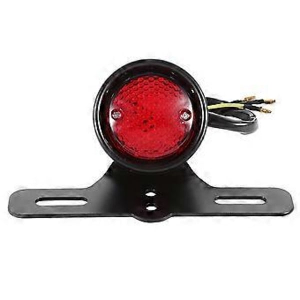 Motorcykel LED Retro Röd Bakre Broms Stoppljus Lampa För Honda/Yamaha