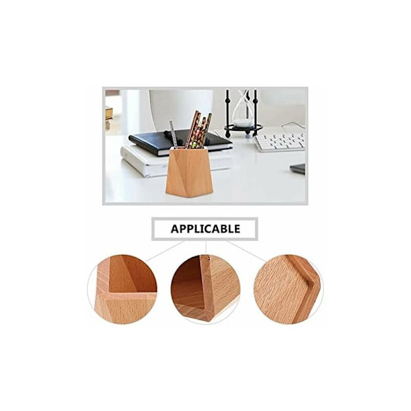 1 stk. Skrivebords Pennebeholder Holder Kontor Skrivebord Pennebeholder Skrivebord Organizer