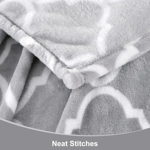 Flanell Fleece-teppe, Supermyk og Koselig Pluss-teppe