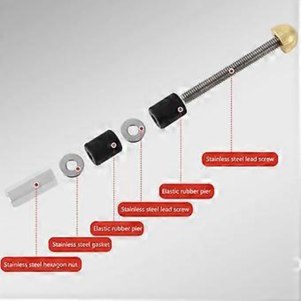 Universal Varm Smelte Vannstopp Pins Sekskantrør Vannstopp Pins Oppgraderinger for Innendørs og Utendørs Rørlekkasjeløsning Style C