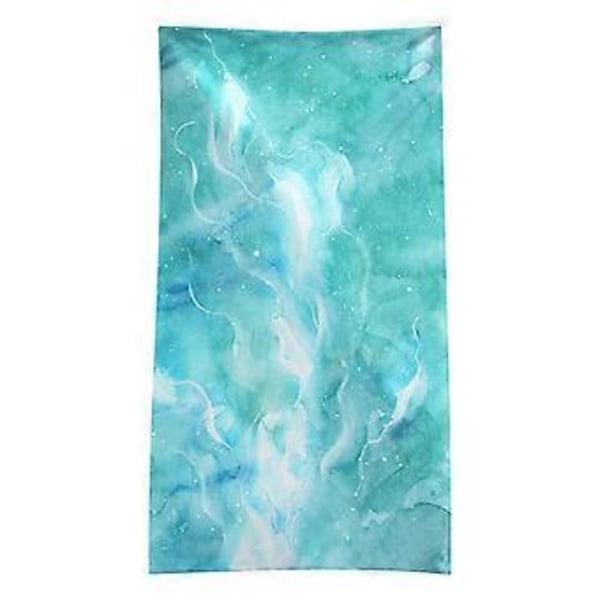 Mikrofiber Strandhandduk Superlätt Färgglad Badhandduk Sandtät Strandfilt Multifunktionell Handduk För Resor Simbassäng 30x60 Tum