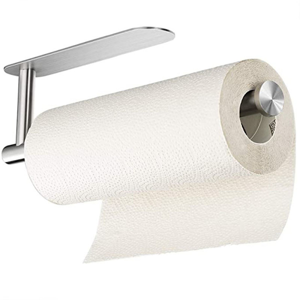 Keittiöpaperiteline Ruostumaton Paperipyyheteline Hopea 35.1 x 10