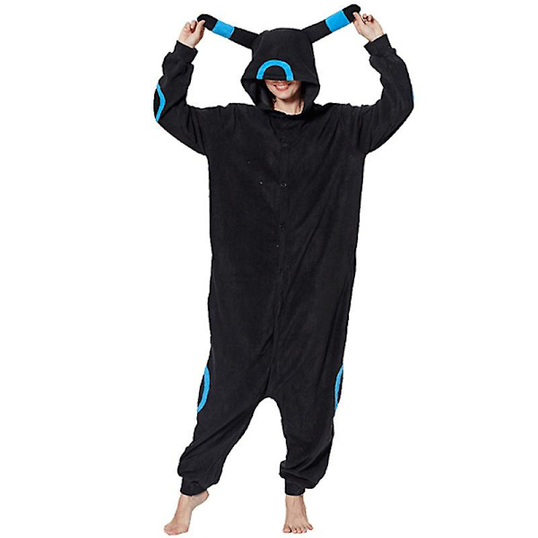 Kvinde Cartoon Dyr Pyjamas Jumpsuit - Halloween Langærmet Knapper Hætte Pyjamas Jumpsuit - Lingerie & Søvn.180cm-190cm.