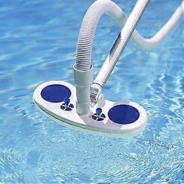 Poolborste 33 cm Plastlegering Huvud Rengöring Botten & Vägg Utomhus/Inomhus Bastu Pool Fiskdamm Ren Dammsugare