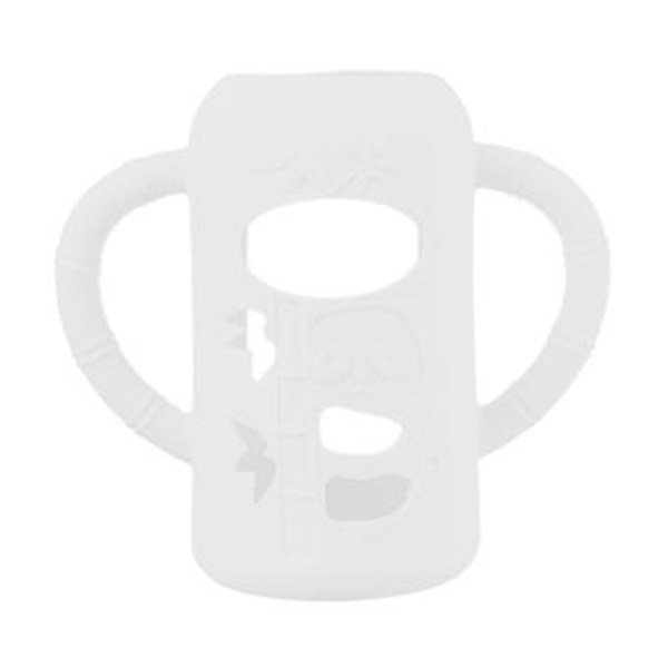 Elintarvikelaatuinen silikoninen tuttipullon suojus 120ml/250ml säiliön pidike suojakotelo helppo ote läpinäkyvä Transparent 120ml