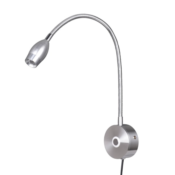 Led Väggmonterad Sängläslampa - Lampa Med USB Port Och