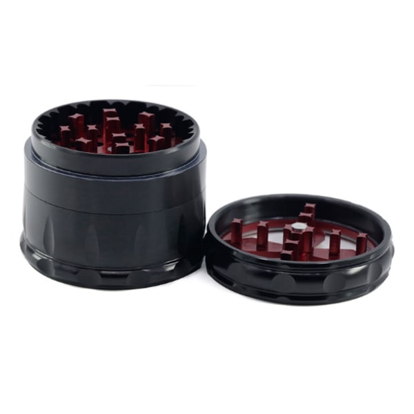 Red Grinder, Pollen Grinder Raw Grinder Grinder Aluminum Basic G