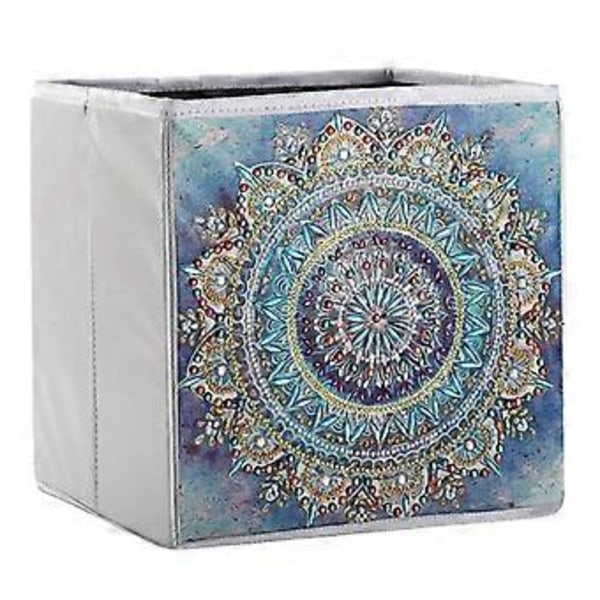 5D DIY diamantmaleri Oppbevaringsboks Reisekrystallbeholder Etui Organiserere Diamantbroderi Håndverk Julebryllupsfest Bursdagsgaver(H) H