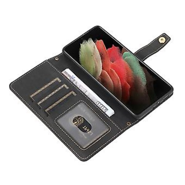 PU + TPU -kotelo Samsung Galaxy S21 Ultra 5G:lle