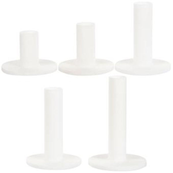 5 stk. Golfballholdere Golfbaser Silikonholdere Golfballtees Golftilbehør