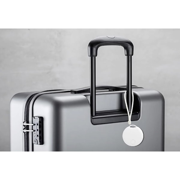 Smart Air Tracker Tag (kun iOS) Bluetooth-genstandssporing, kompatibel med Apples Find My (kun iOS - MFI-certificeret) Hvid