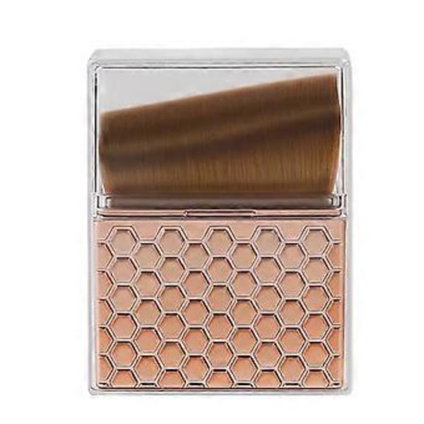 Monitoiminen meikkisivellin, kulmikas kynsisivellin, varjostussivellin, korostussivellin, V-muotoinen kosmeettinen sivellin rose gold