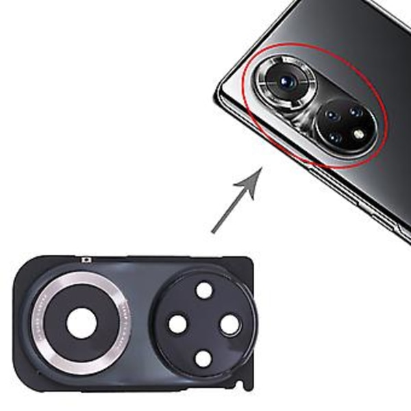 Kamer Linse Beskyttelse til Honor 50 Pro Siyah