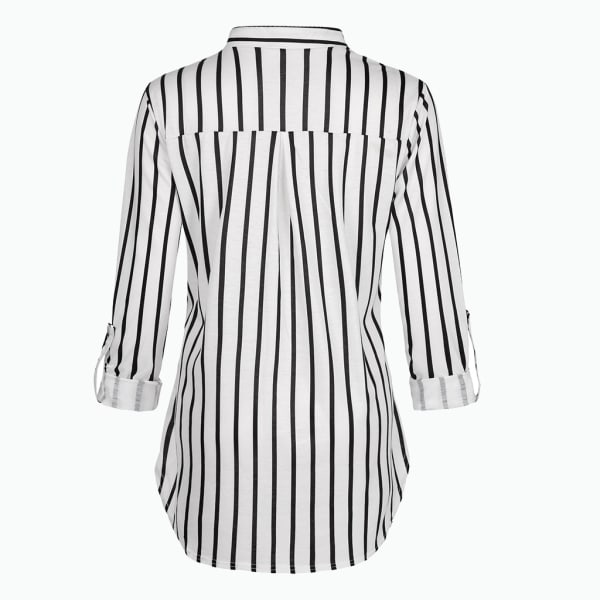 Maternity Nursing Tops 3/4 Rullade Ärm Tunika Blusar Amning